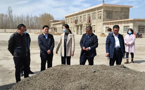 黨委書記、董事長劉興斌到金塔縣調(diào)研