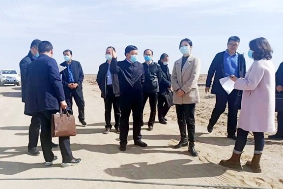 黨委書記、董事長劉興斌到金塔縣調(diào)研